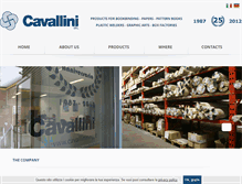 Tablet Screenshot of cavalliniring.it